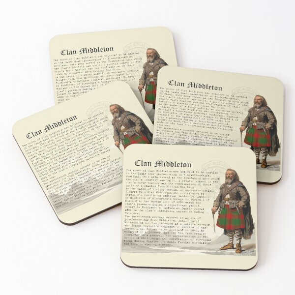 Item preview, Middleton Scottish Clan History  designed and sold by BagTown Clans.