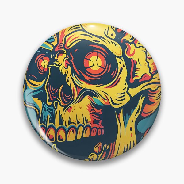 Item preview, Flaming Skull designed and sold by FrostyForge.