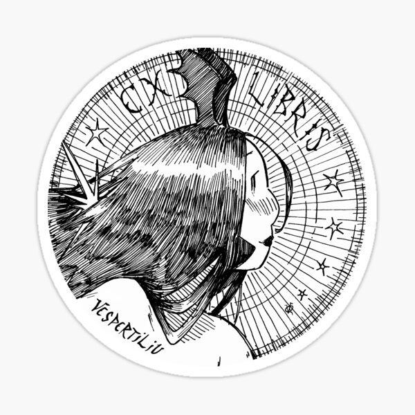 Item preview, EX LIBRIS - Vespertiliu designed and sold by Vespertiliu.