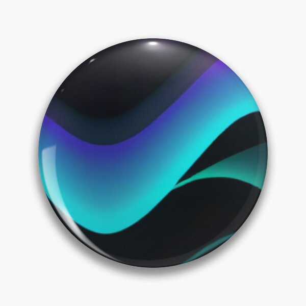 Item preview, Abstract Neon Ocean Waves  designed and sold by Sidney Graf.