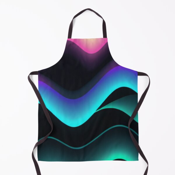 Item preview, Abstract Neon Ocean Waves  designed and sold by Sidney Graf.