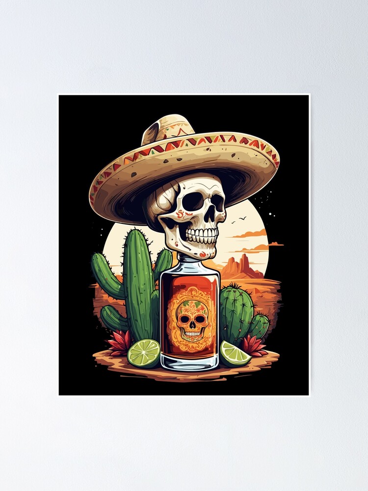Mexican Cinco De Mayo T Shirt Tequila Sugar Skull Drinking Mexican Cinco De Mayo T Shirt Tequila Sugar Skull Drinking