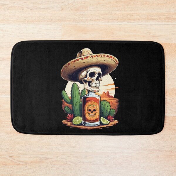 Item preview, Skull Tequila Drink Cinco De Mayo Mexico Celebration designed and sold by LuminOrb.