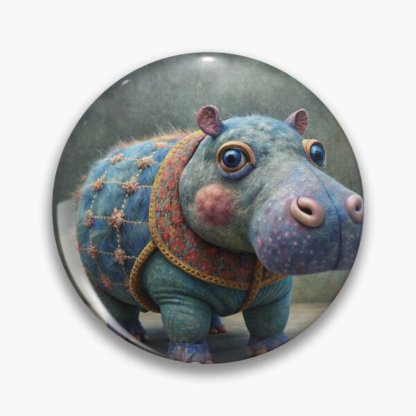 Item preview, Cute Hippo Surreal Fantasy designed and sold by Lelijo.