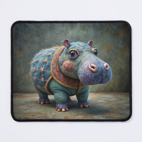 Item preview, Cute Hippo Surreal Fantasy designed and sold by Lelijo.