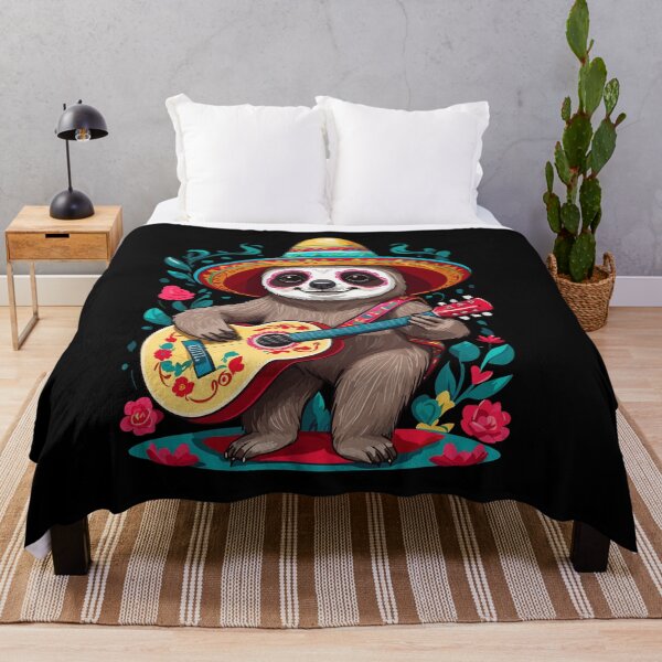 Item preview, Sloth Mariachi Mexico Music Fiesta designed and sold by LuminOrb.