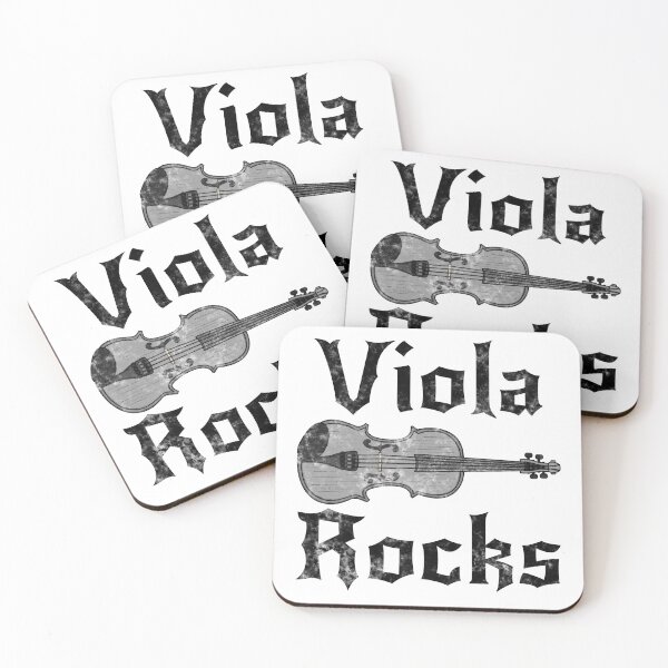 Item preview, Viola Rocks, Violist Heavy Rock Musician Goth designed and sold by doodlerob.