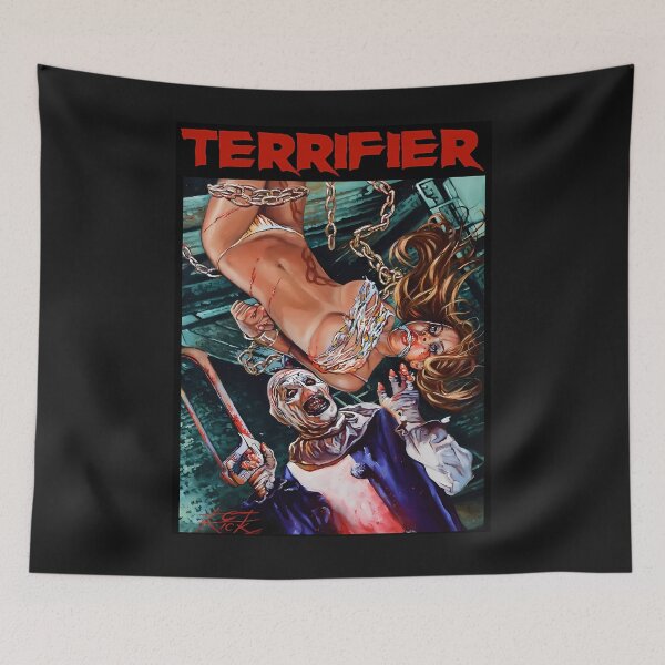 Item preview, Terrifier Art The Clown Horror Movie Art designed and sold by ClaraBernhard.