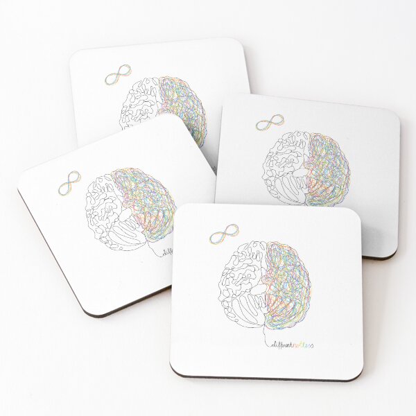 Item preview, Neurodiversity- different not less designed and sold by livvysophie.