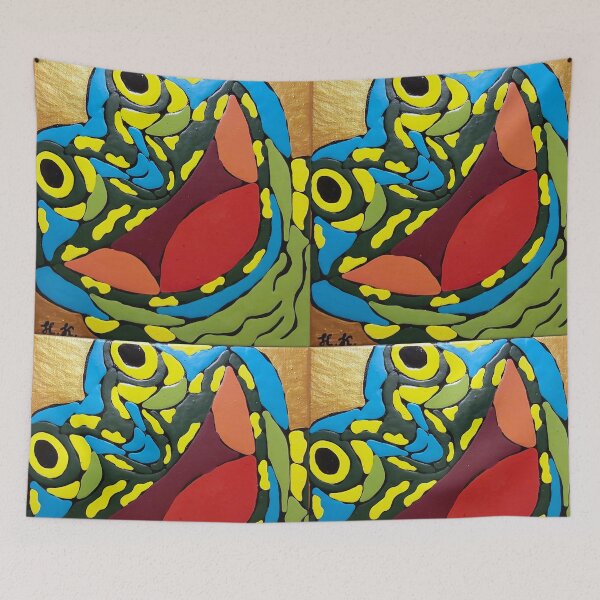 Item preview, frog designed and sold by Gluecknika.