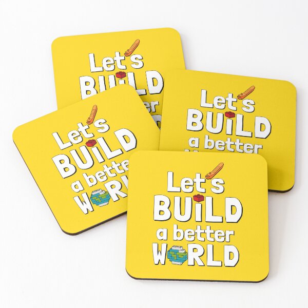 Item preview, Let's build a better world designed and sold by DidiSunshine.
