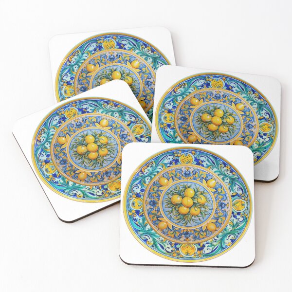Item preview, Sicilian lemons pattern No. 2 designed and sold by Kiki-Hes.
