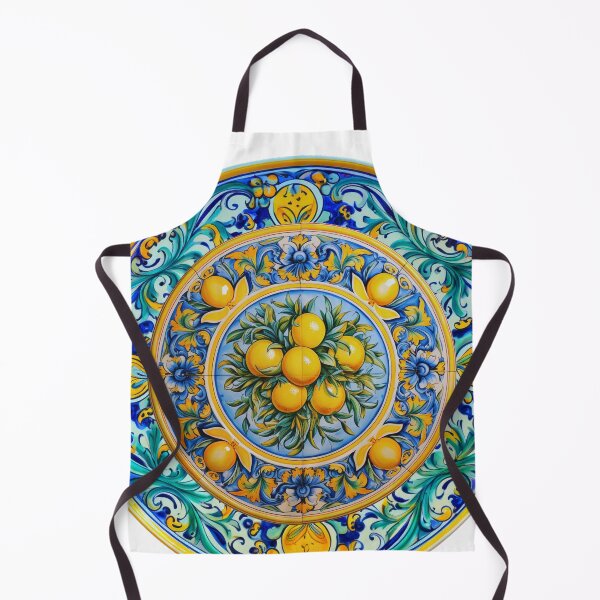 Item preview, Sicilian lemons pattern No. 2 designed and sold by Kiki-Hes.