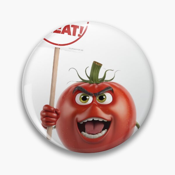 Item preview, Tomato with 'Eat More Meat' designed and sold by ArtBoom73.
