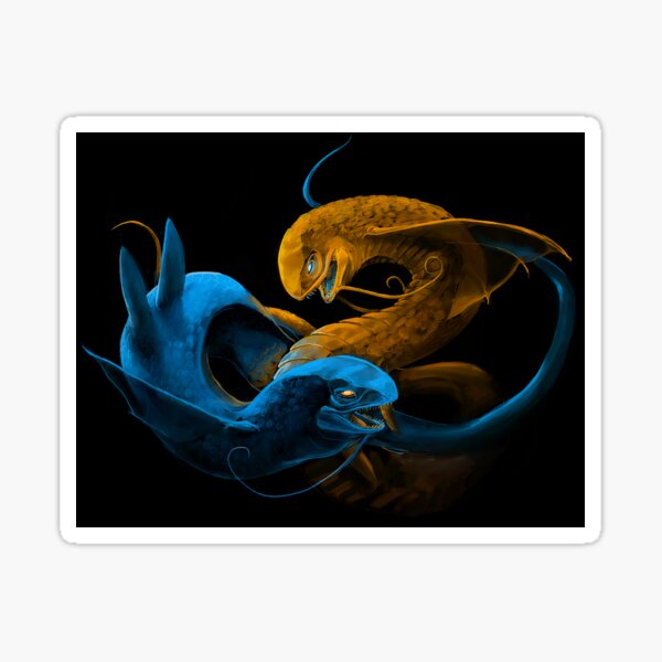 Fighting Leviathans Sticker