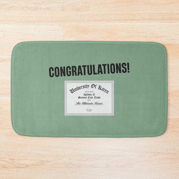Item preview, Congrats to the ultimate Karen for proof of your entitlement! designed and sold by Sarcasmisfun.