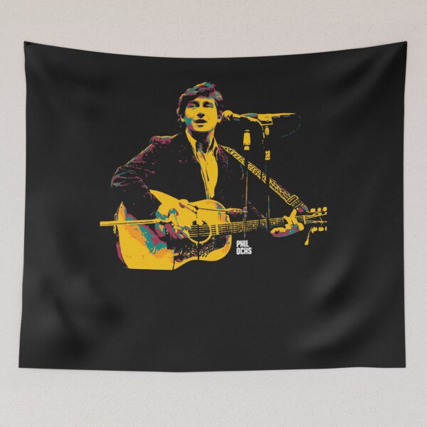 Item preview, Phil Ochs. Philip David Ochs. An American Protest Singer. Sardonic Humor Political Activism V Essen designed and sold by ChristinJerde.