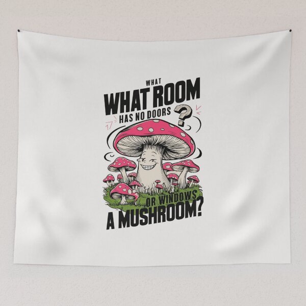 Item preview, What room has no doors or windows? designed and sold by HOMEDESIGNPRINT.