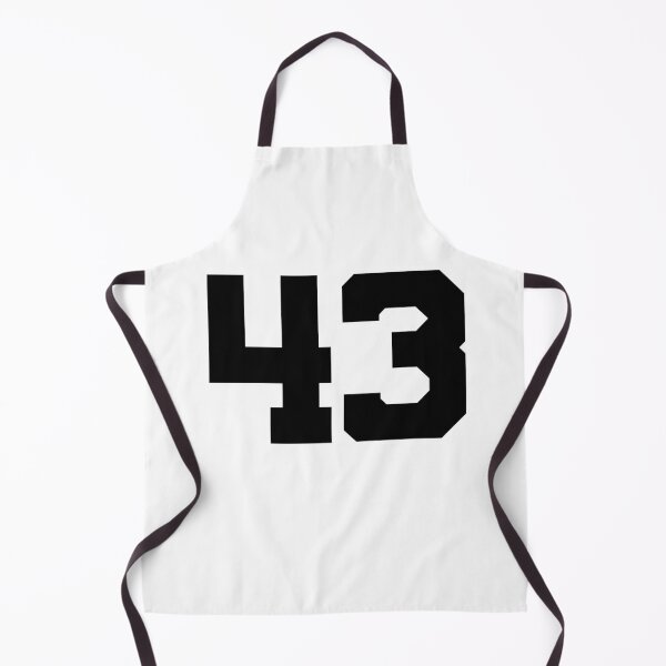 Item preview, 43, forty-three, black, University designed and sold by Numbers-Art.