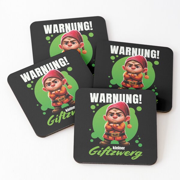 Item preview, Warning! Little Poison Dwarf – Grumpy Stubborn Dwarf designed and sold by Infinitee8hirts.