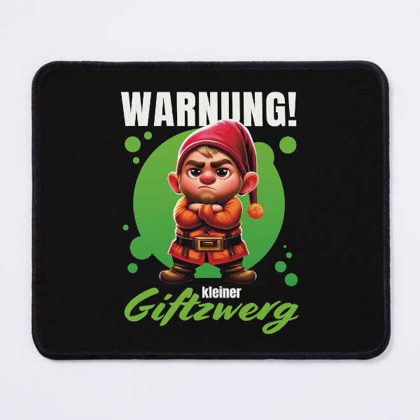 Item preview, Warning! Little Poison Dwarf – Grumpy Stubborn Dwarf designed and sold by Infinitee8hirts.