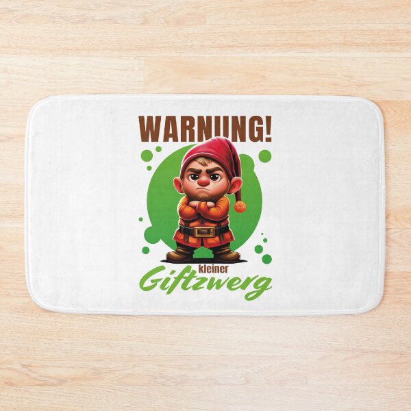 Item preview, Warning! Little Poison Dwarf – Grumpy Stubborn Dwarf designed and sold by Infinitee8hirts.