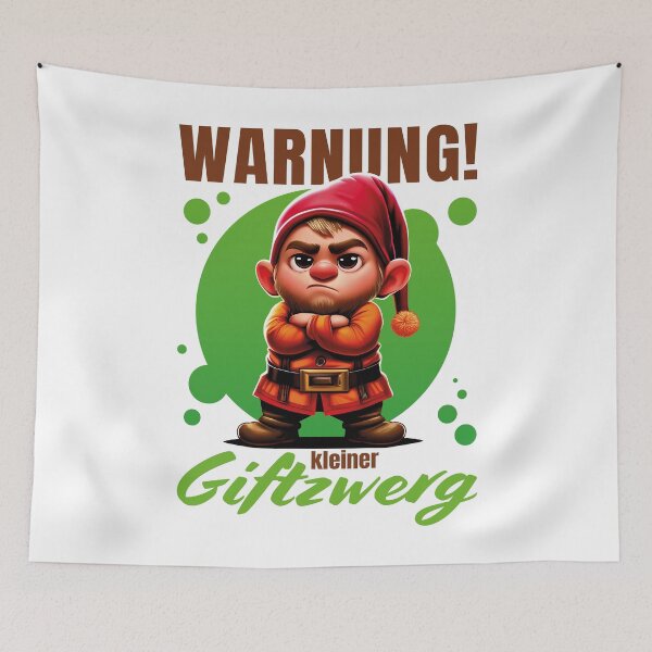 Item preview, Warning! Little Poison Dwarf – Grumpy Stubborn Dwarf designed and sold by Infinitee8hirts.