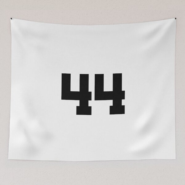 Item preview, 44, forty-four, black, University designed and sold by Numbers-Art.