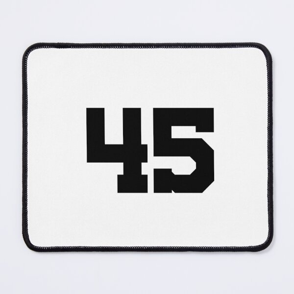 Item preview, 45, forty-five, black, University designed and sold by Numbers-Art.