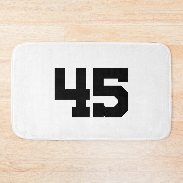 Item preview, 45, forty-five, black, University designed and sold by Numbers-Art.