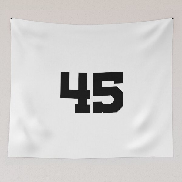 Item preview, 45, forty-five, black, University designed and sold by Numbers-Art.