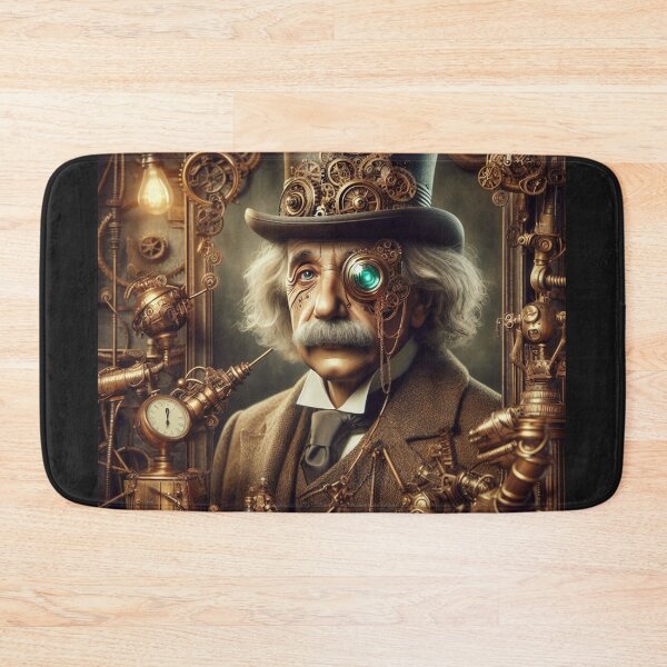Item preview, Albert Einstein Steampunk  designed and sold by sevenmountains.