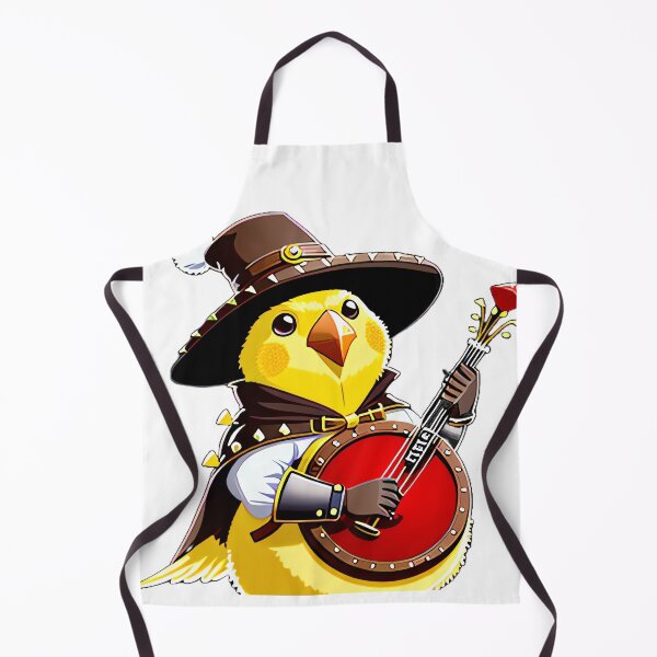 Item preview, Lute-Wielding D20 DND Bard Class Furry Canary Bird designed and sold by thejoyker1986.