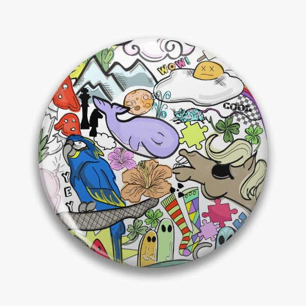 Item preview, SCRIBBLES-drawings-crazy pic- doodle items designed and sold by InNeRoDa.