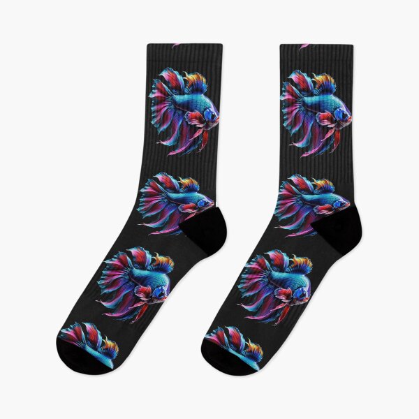 Artikelvorschau, Siamese Fighting Fish Neon color FACE SPLASH ART entworfen und verkauft von yeekazar.