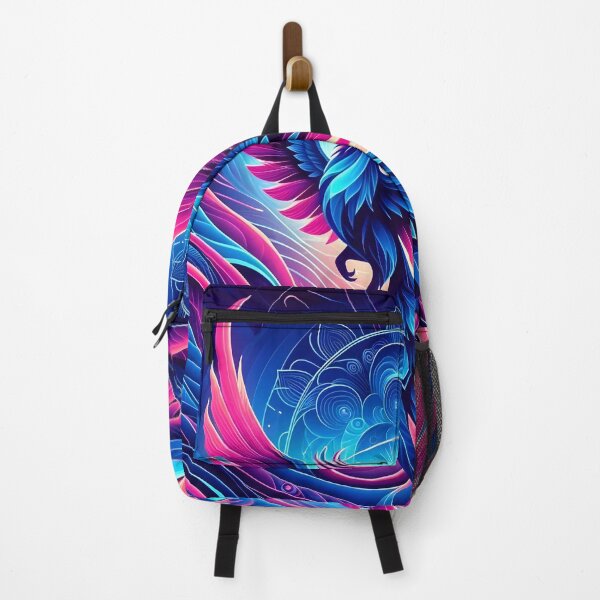 Item preview, Mythical Phoenix in Cosmic Dance - Vibrant Fantasy Art designed and sold by PillowTalkyZone.