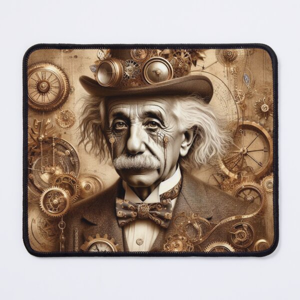 Item preview, Albert Einstein Steampunk  designed and sold by sevenmountains.