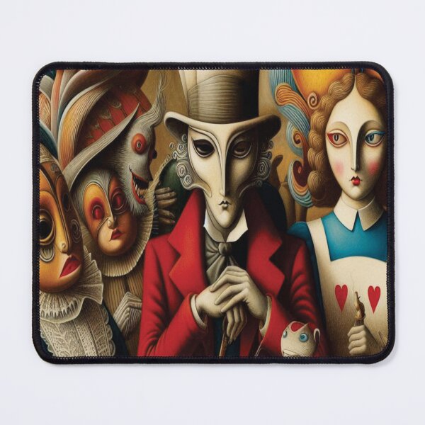 Item preview, The Hatter and Alice Have Tea designed and sold by Rich La Bonté.