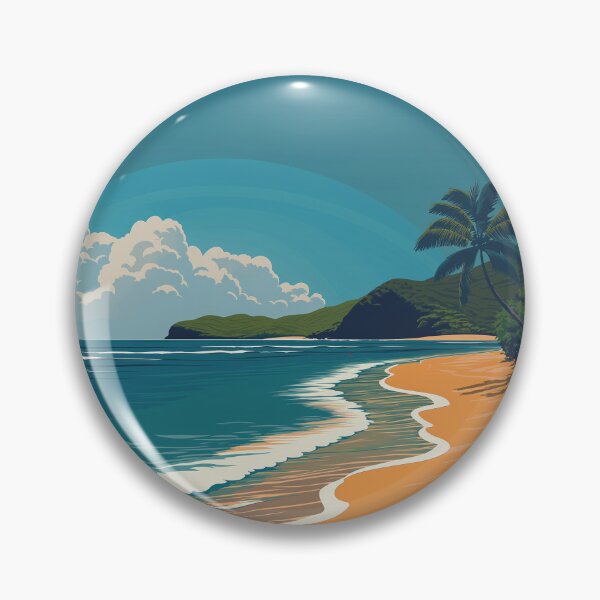Artikelvorschau, Hapuna Beach Serenity: Hawaiian Shoreline entworfen und verkauft von NeuralVibe.