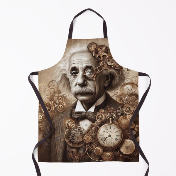 Item preview, Albert Einstein Steampunk designed and sold by sevenmountains.