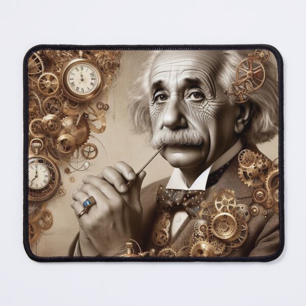 Item preview,  Albert Einstein Steampunk  designed and sold by sevenmountains.