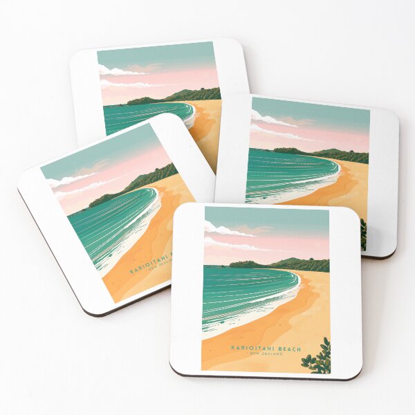 Item preview, Karioitahi Beach Bliss: Coastal Majesty designed and sold by NeuralVibe.