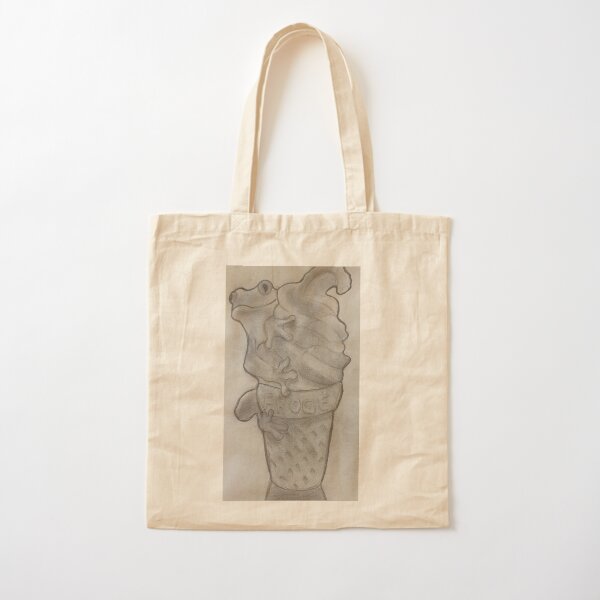froge icecream Cotton Tote Bag