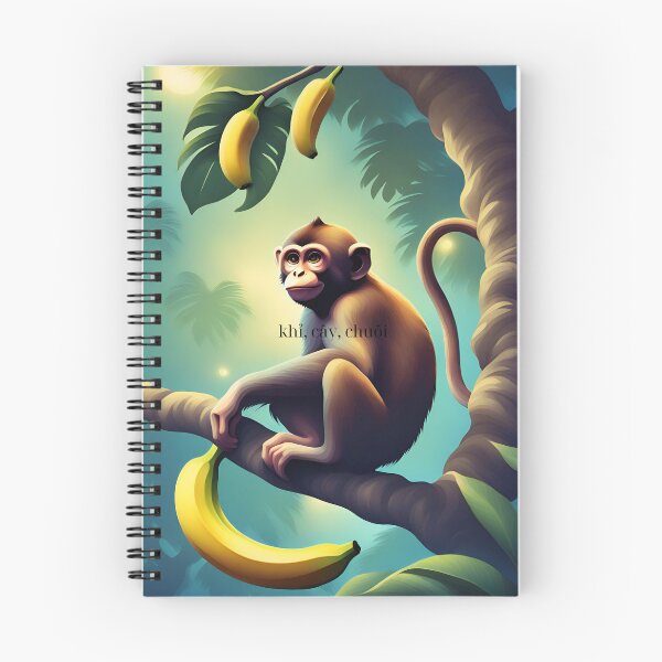 Item preview, Jungle Journeys: Insights into Monkey Behavior designed and sold by LeroyAshl.