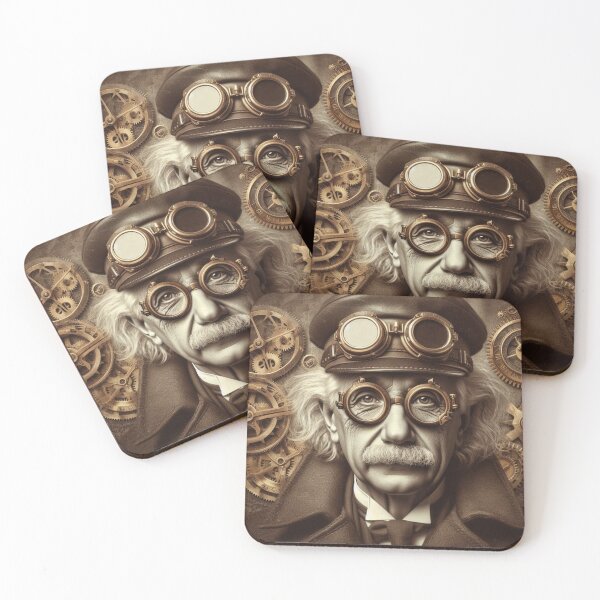 Item preview, Albert Einstein Steampunk  designed and sold by sevenmountains.