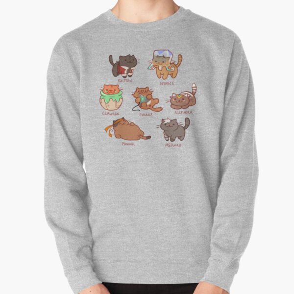 Form Nyaatron! Pullover Sweatshirt