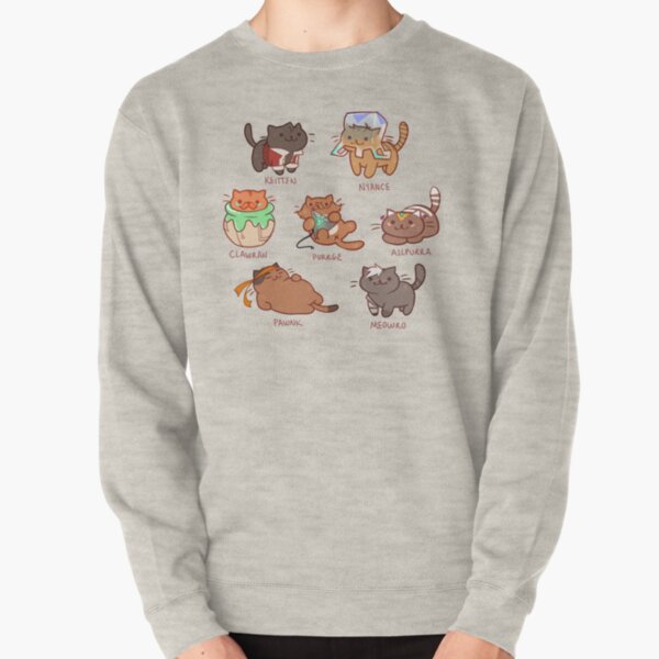 Form Nyaatron! Pullover Sweatshirt