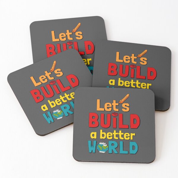 Item preview, Let's build a better world in colors designed and sold by DidiSunshine.
