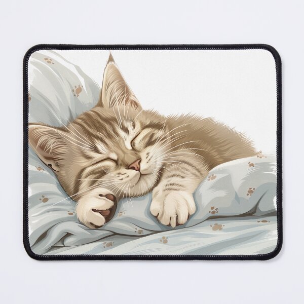 Item preview, Cute kitten taking a catnap 28 designed and sold by WEAR YOUR ATTITUDE.