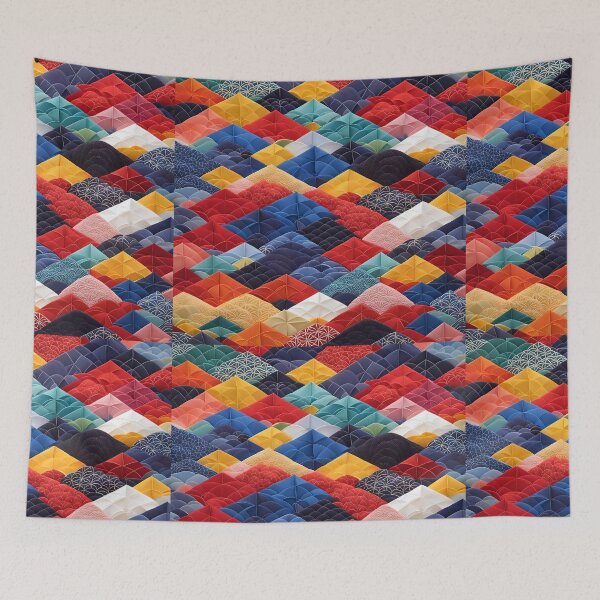 Item preview, Sashiko  japanese quilt  designed and sold by Ponted.